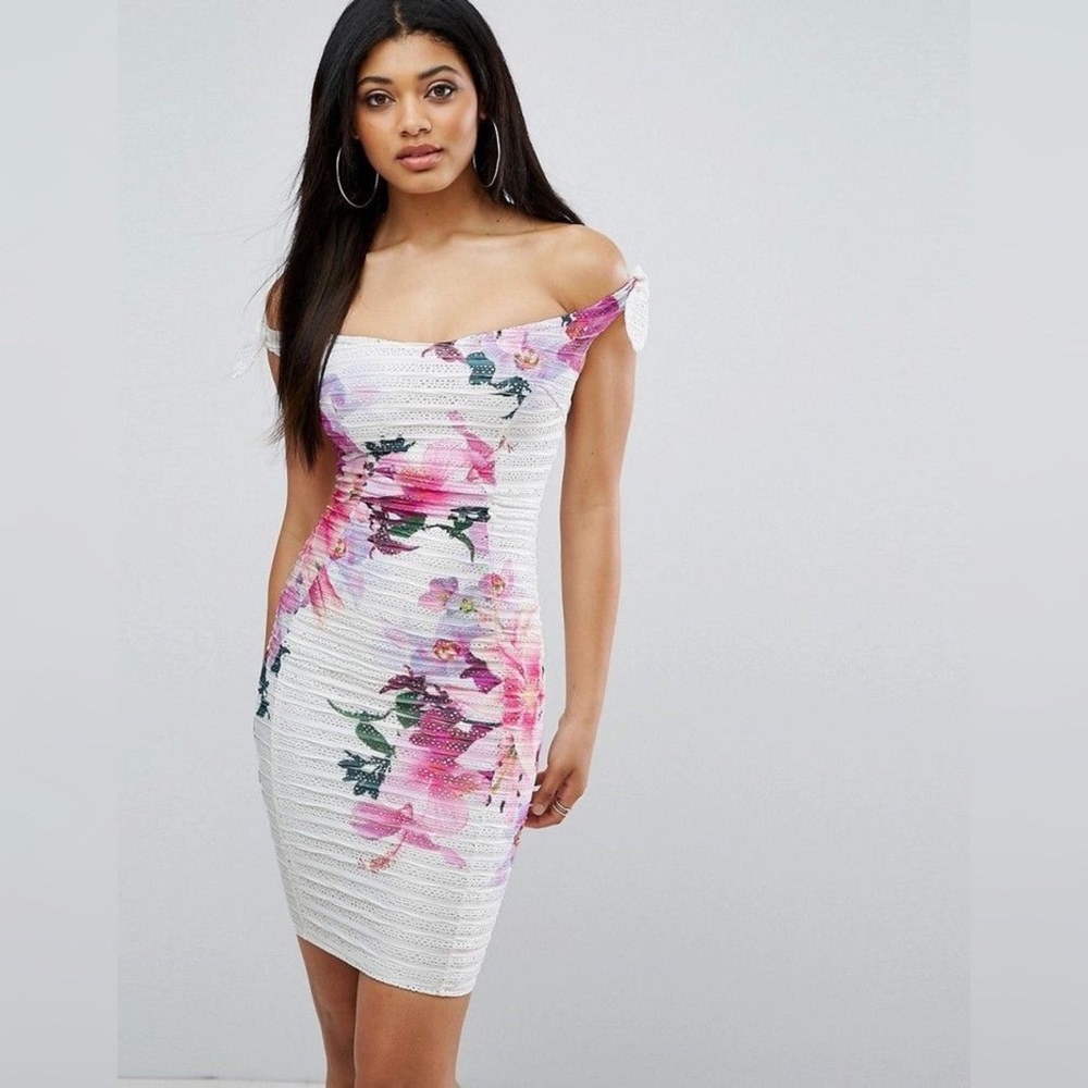 Asos Lipsy V neck Pencil dress - Size 6